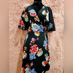 One Love Clothing Short Wrap Dress